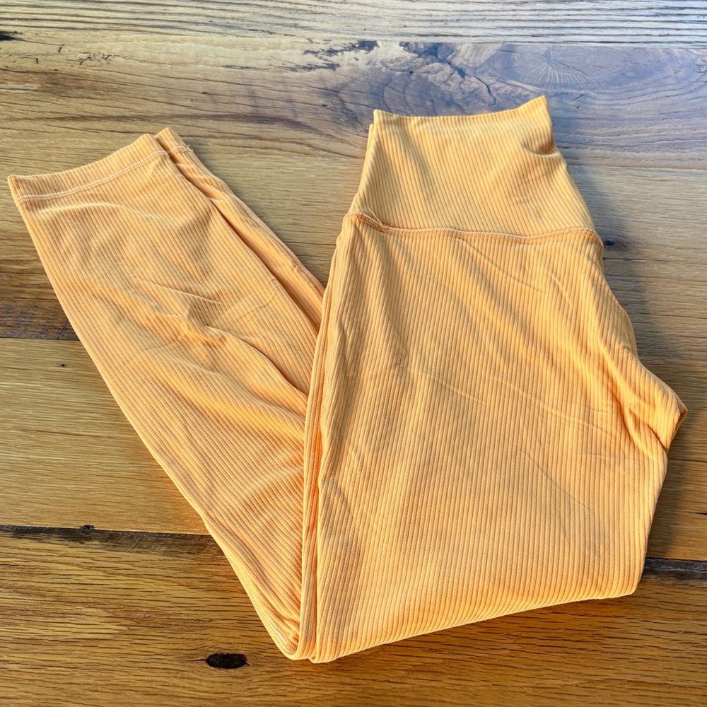 Lululemon Athletica Align Orange Leggings - Size 4